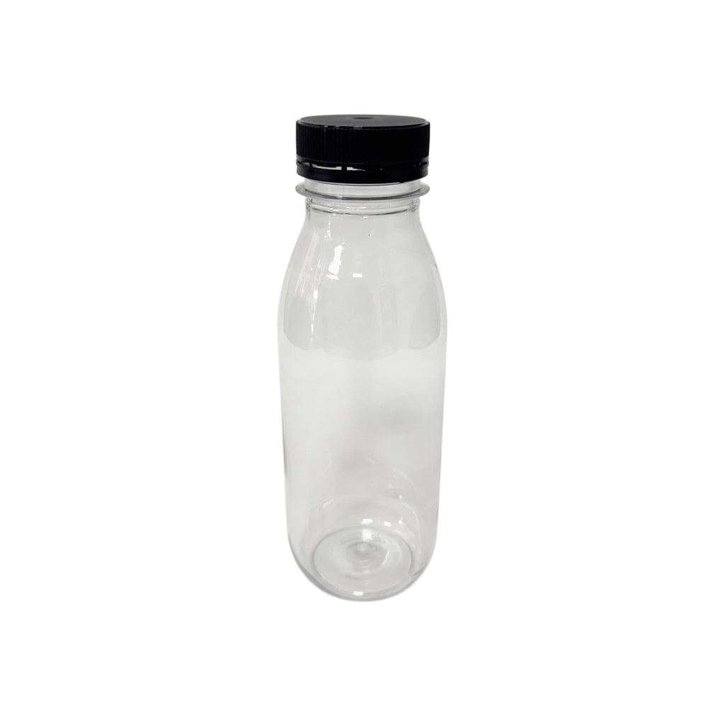 300ml Round PET Bottle W/ Tamper Evident Lid