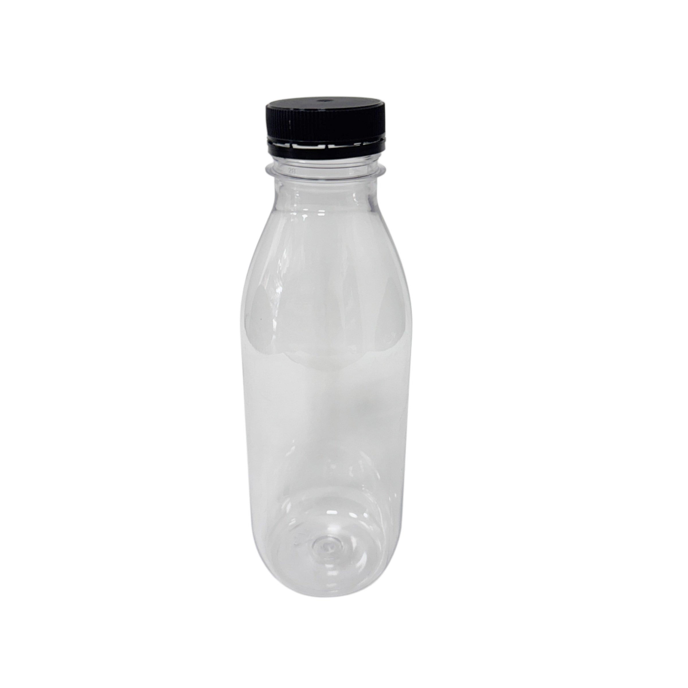 500ml Round PET Bottle W/ Tamper Evident Lid