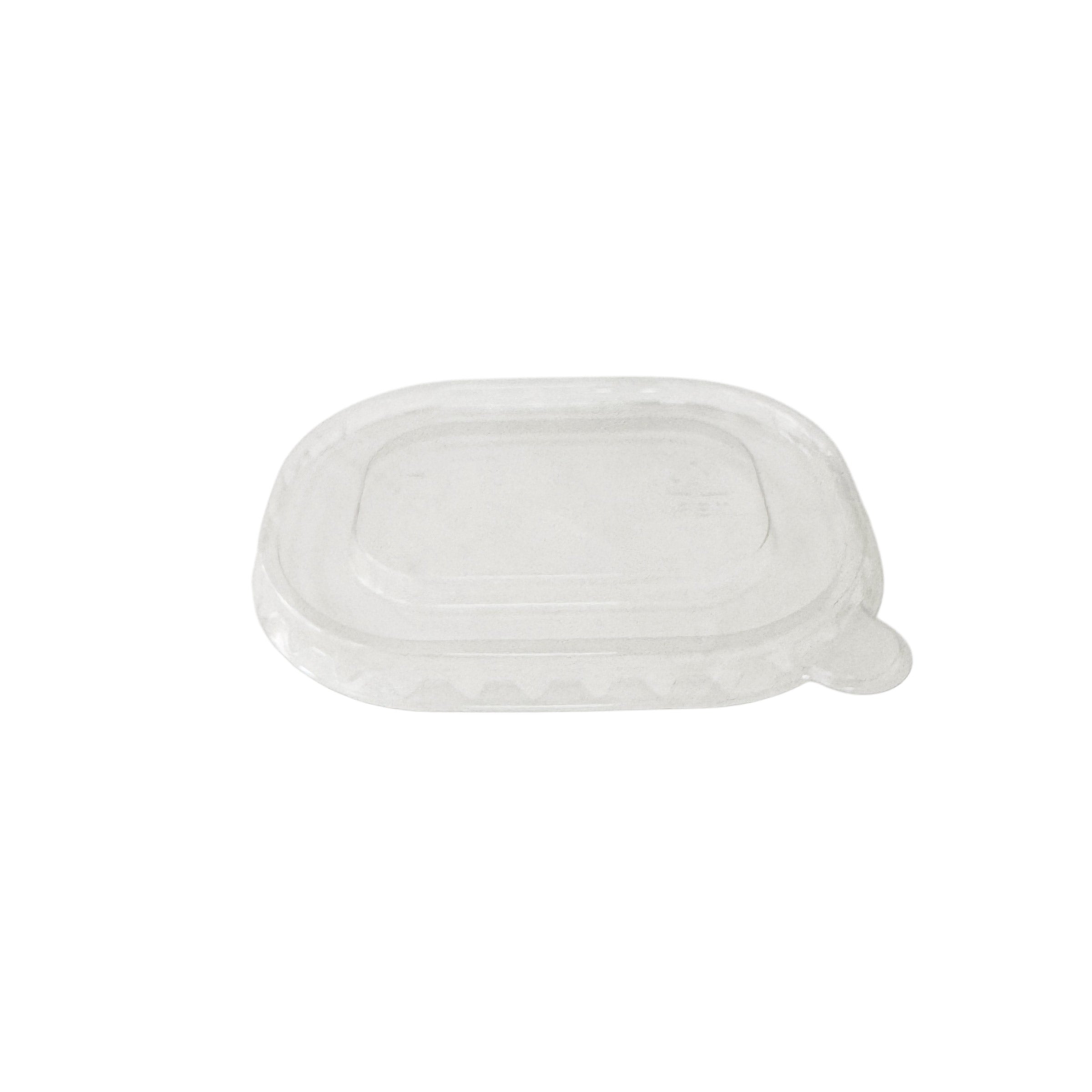 PET Lid to suit 150/250ml Kraft Rectangular Container