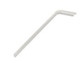 Flexi Paper Straw-Plain White
