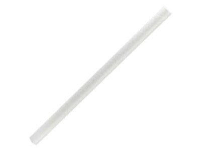 Paper Straw Jumbo-Plain White