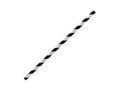 Paper Straw Regular-Black Stripe