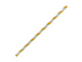 Paper Straw Regular-Yellow Stripe