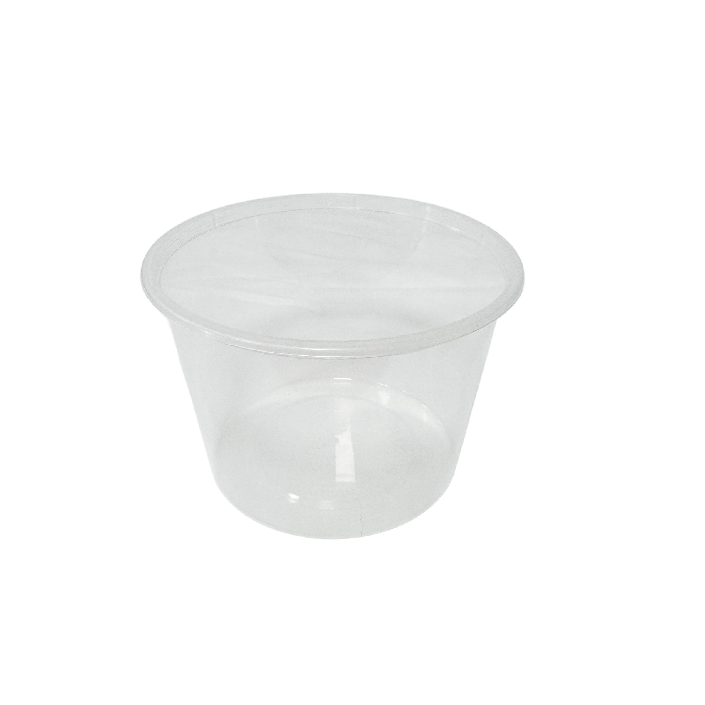 Genfac 600ml Natural Round Container