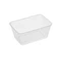 Genfac 1000ml Natural Rectangular Container