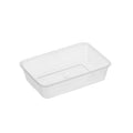 Genfac 500ml Natural Rectangular Container