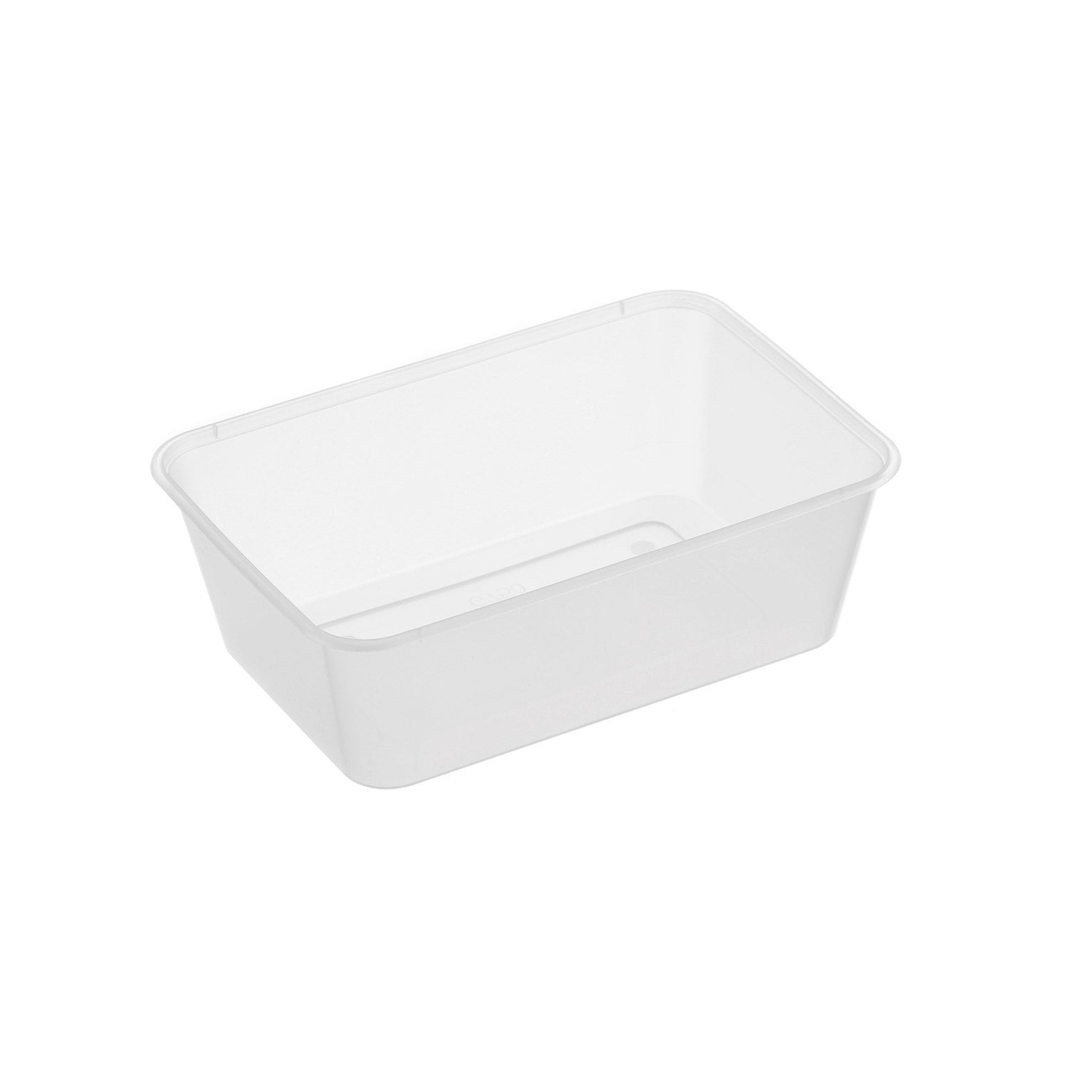 Genfac 750ml Natural Rectangular Container