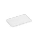 Genfac Ribbed Container Recangular Lid(Fit REB500~REB1500)
