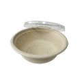 500ml Natural Sugarcane Bowl With Clear Lid 600 Sets