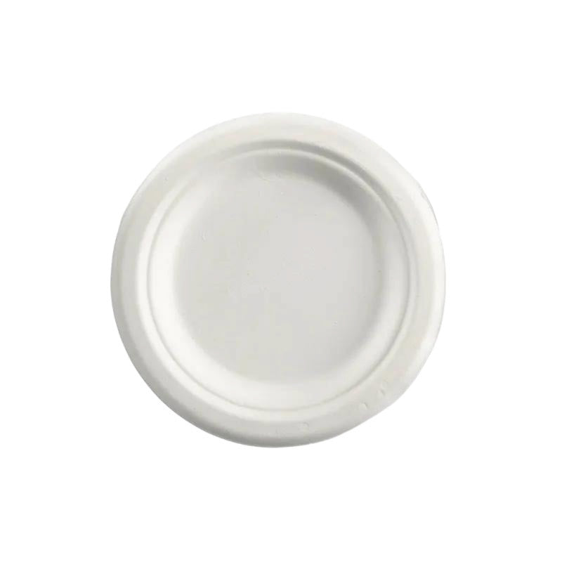 6" Sugarcane Round Plate 1000pcs