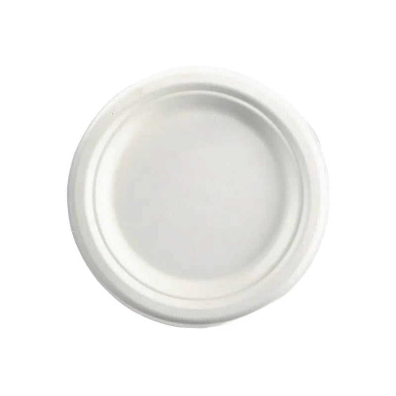 7" Sugarcane Round Plate 1000pcs