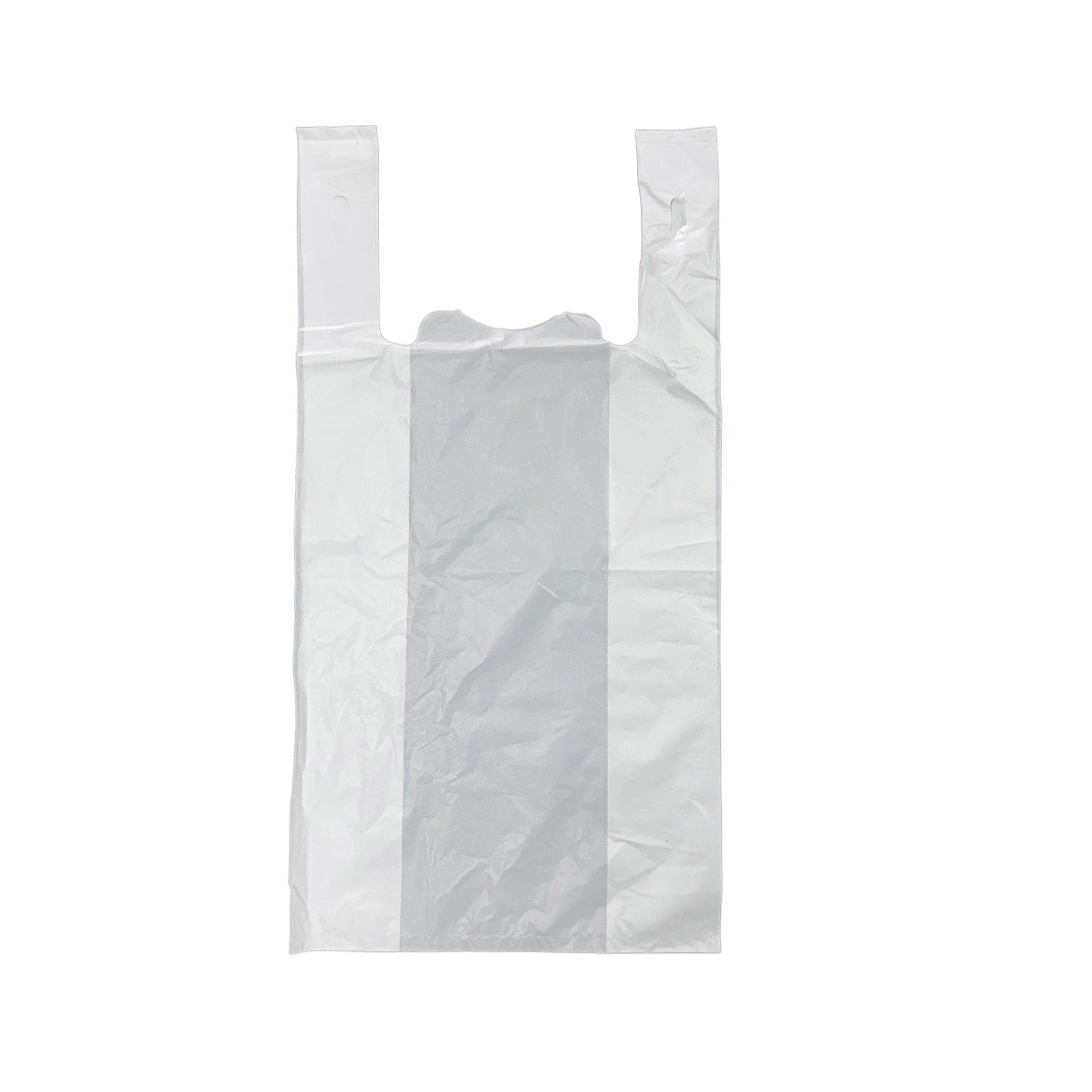 Unprinted Medium Reusable Plastic Carry Bag 1000pcs