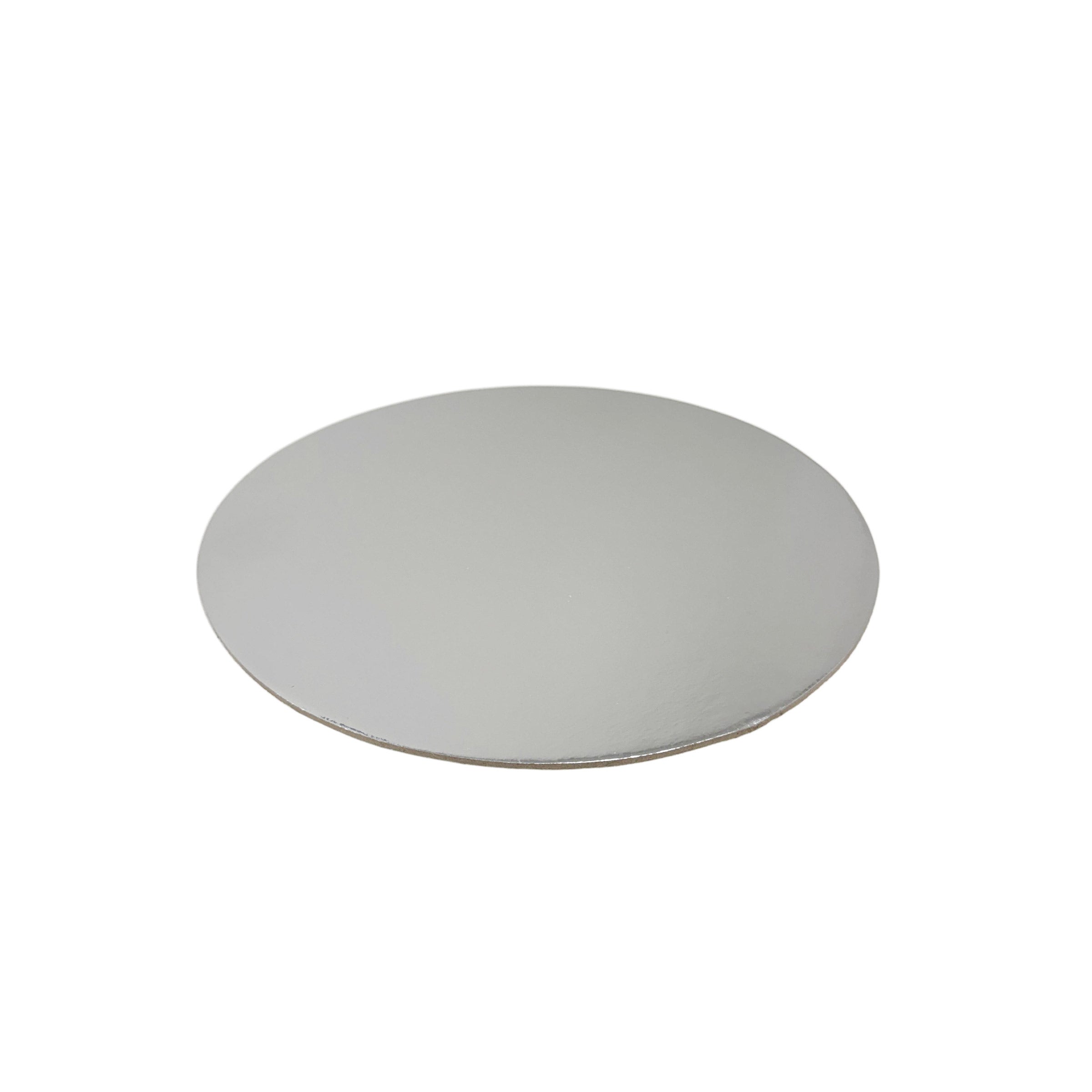 9" Round Silver Cake Board 50pcs