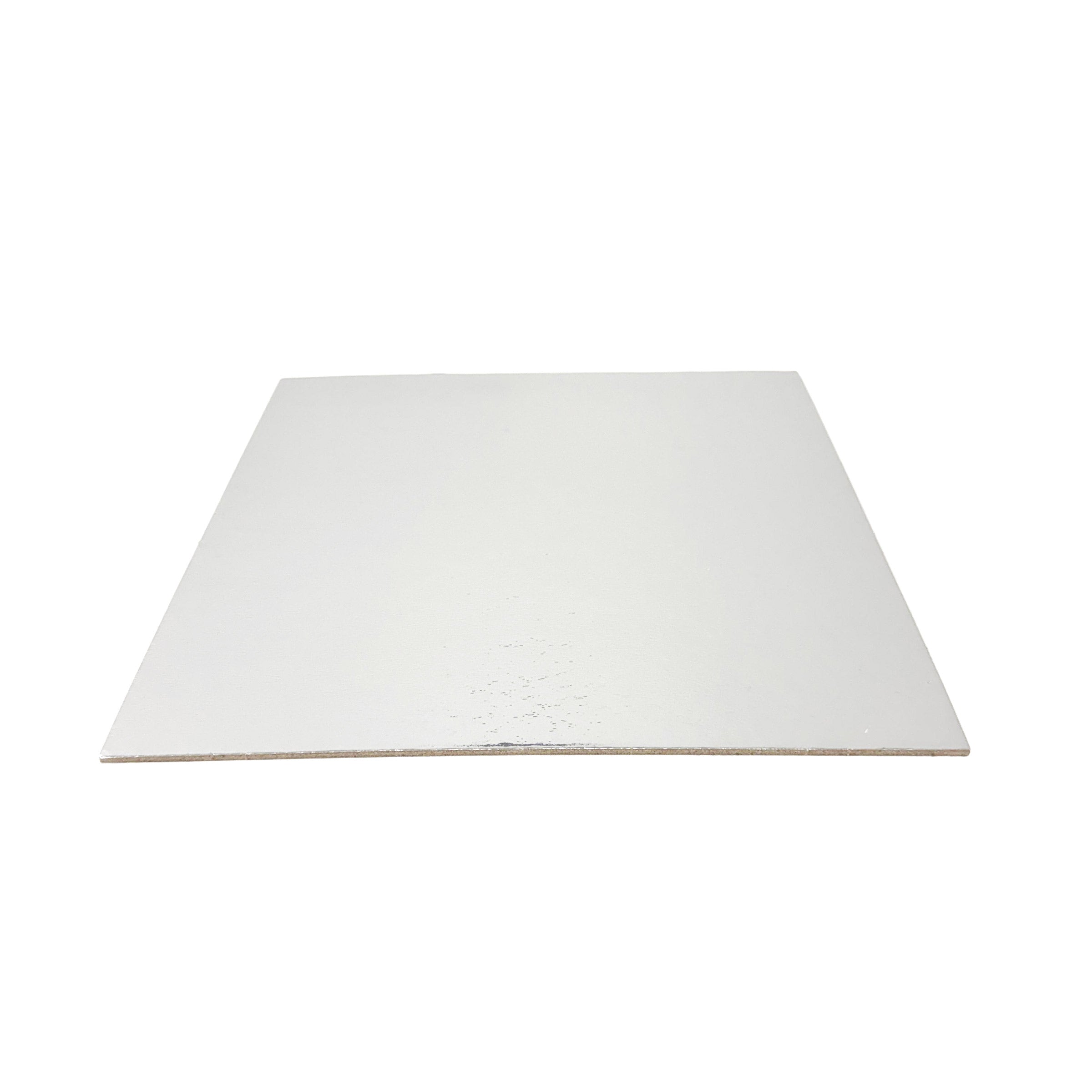 14" Square Silver Cake Board 50pcs