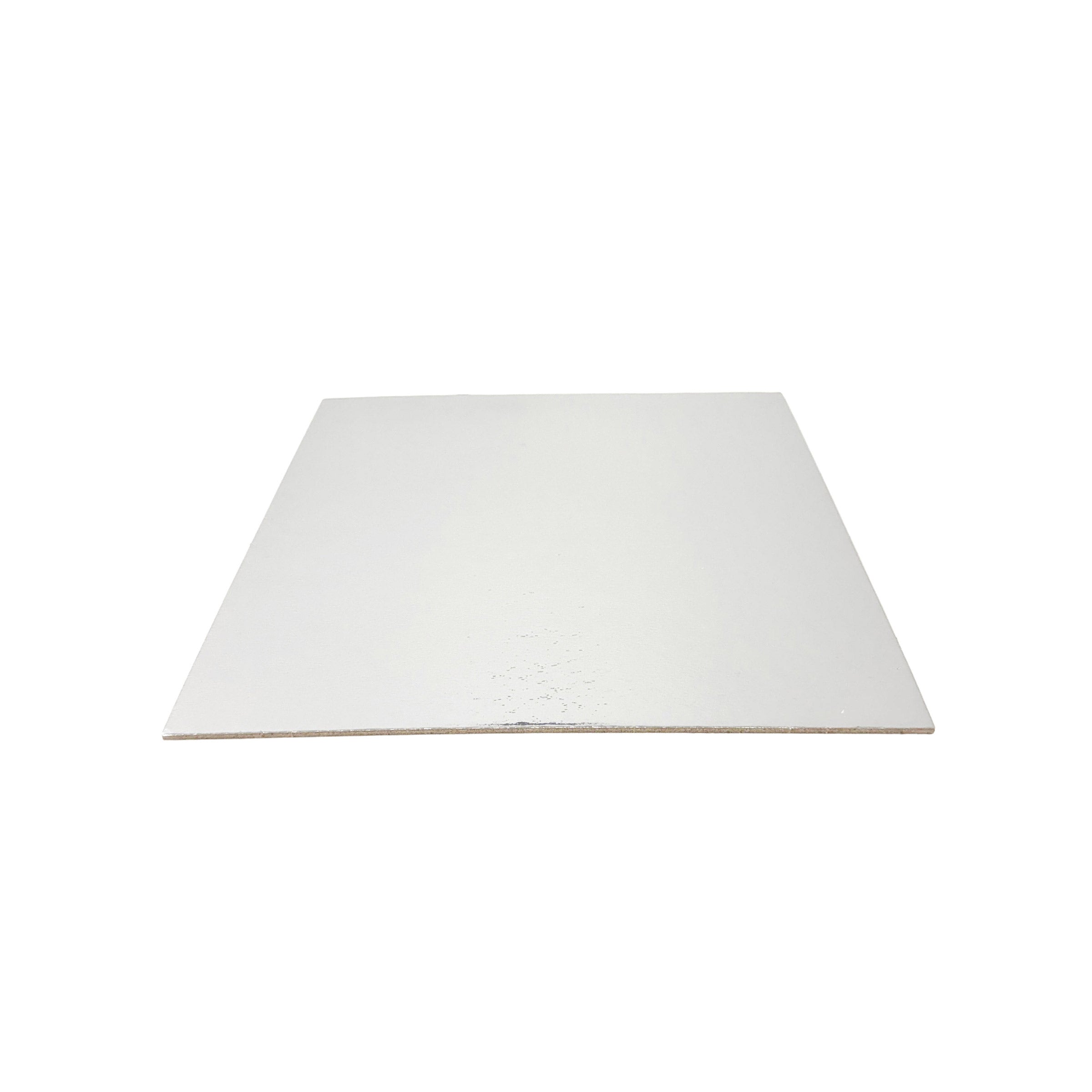 10" Square Silver Cake Board 50pcs