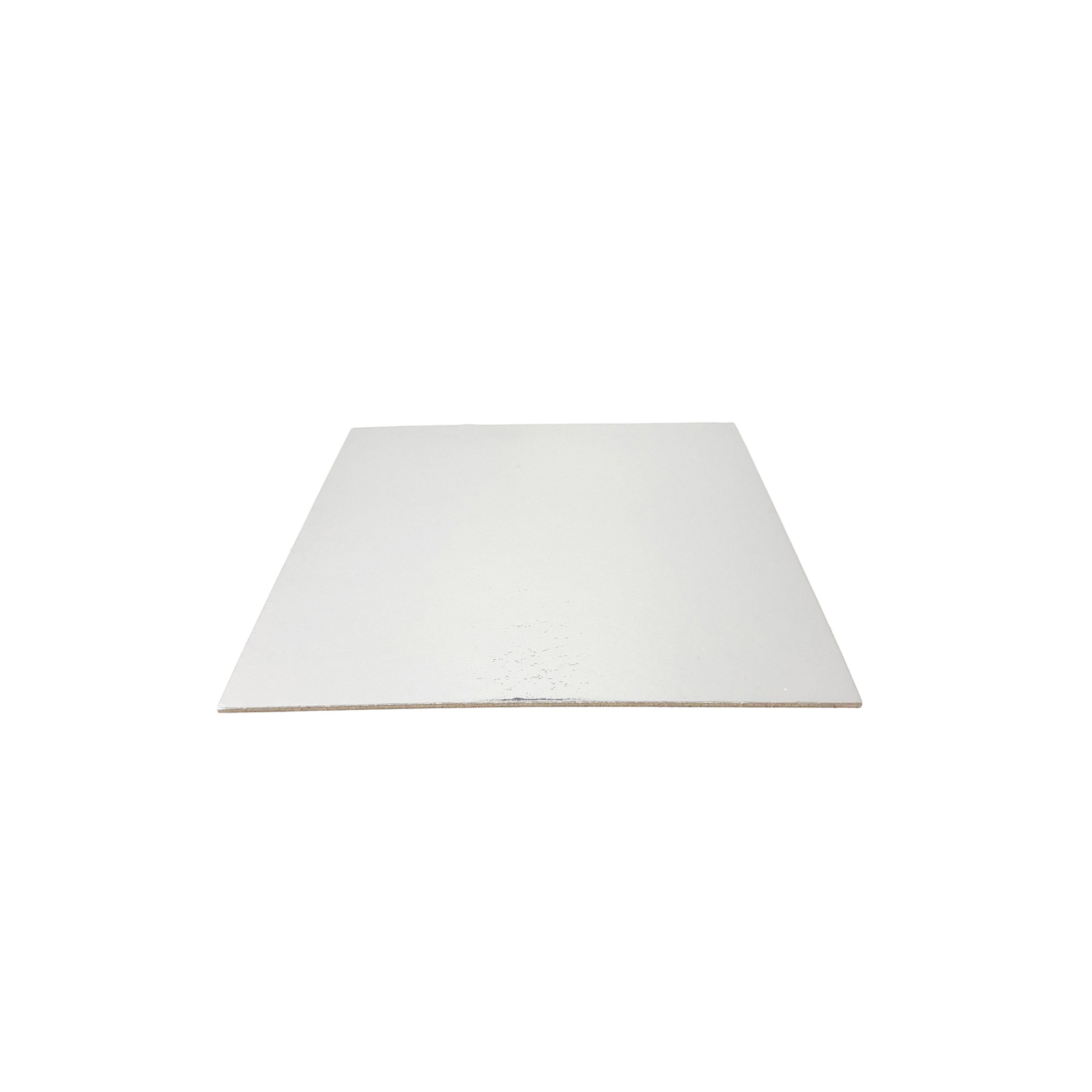8" Square Silver Cake Board 50pcs