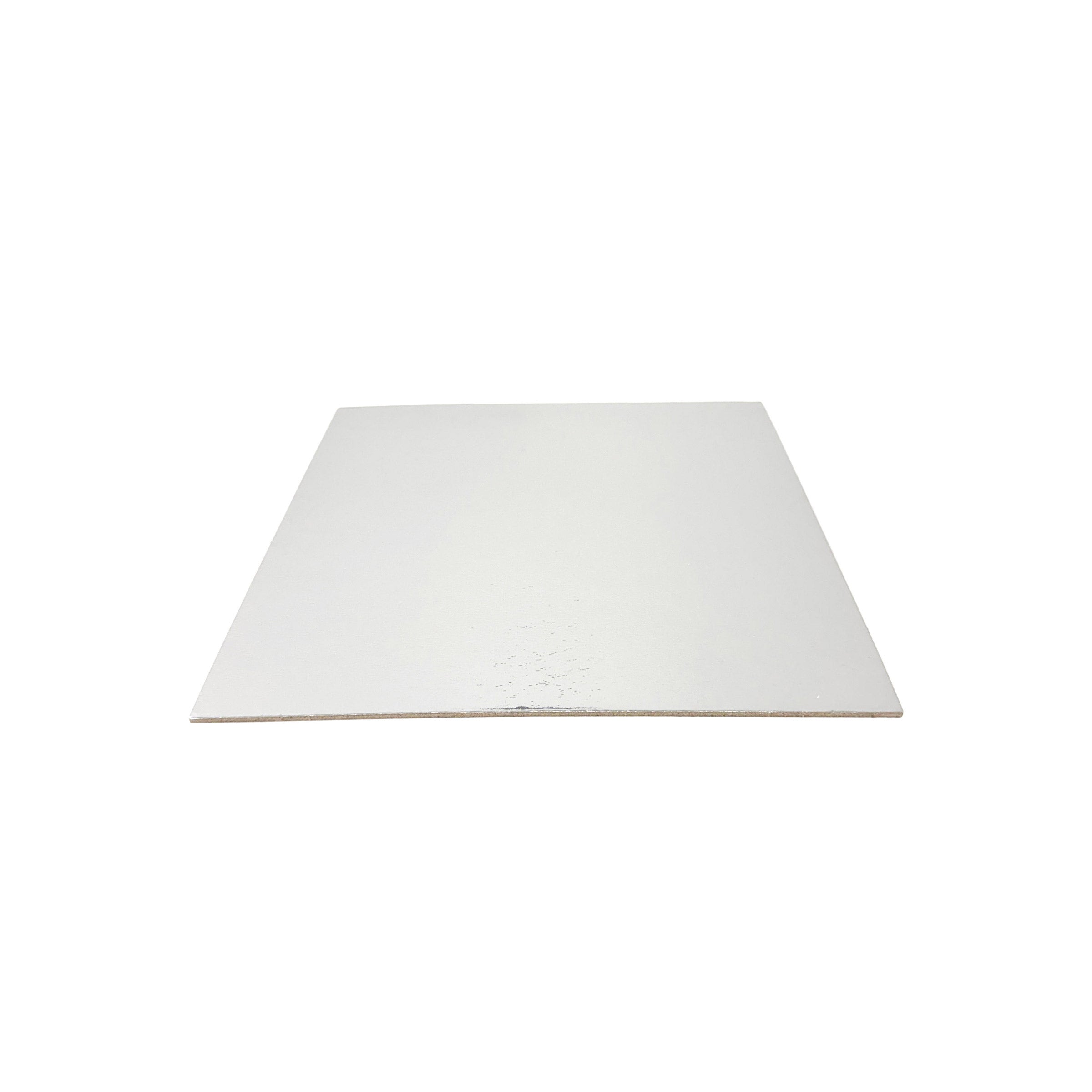 9" Square Silver Cake Board 50pcs