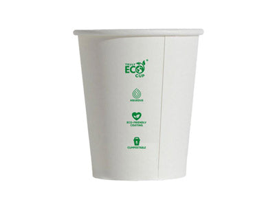 Aqueous Coated SW Coffee Cup 8oz 80mm