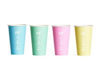 Aqueous Coated SW Coffee Cup 16oz 90mm