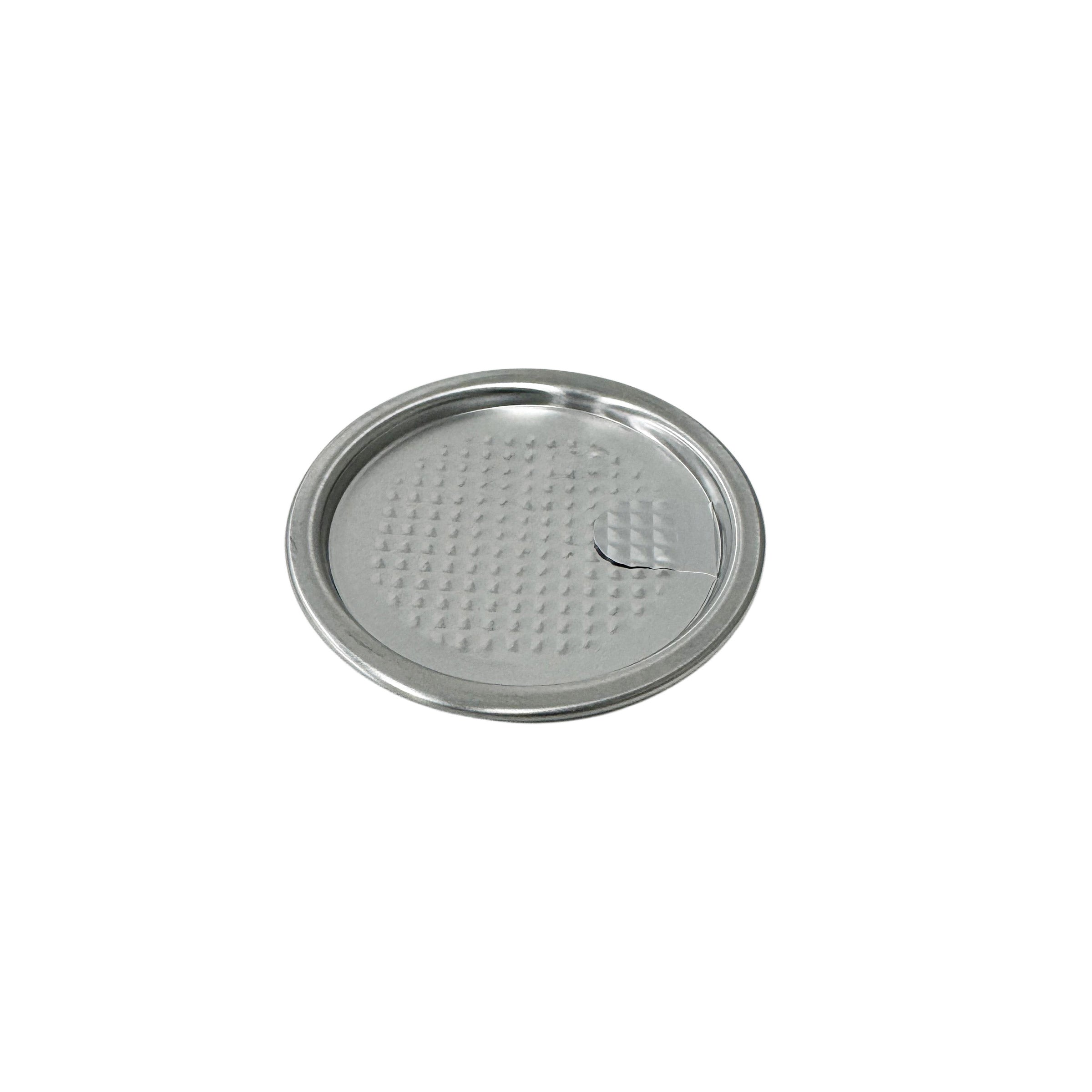 #202 Tear Off Foil Lid for PET Can 100pcs