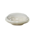 Natural Square Base Sugarcane Bowl W/ Dome Lid 12oz 1000pcs