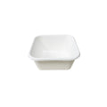 TR07 7oz 95x95x43mm Sugarcane Square Tray 1000pcs