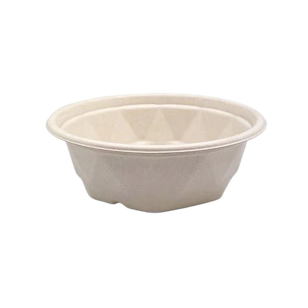 UTB650 Natural Sugarcane Bowl 650ml 300pcs
