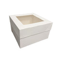 10x10x6inch Window Cake Box