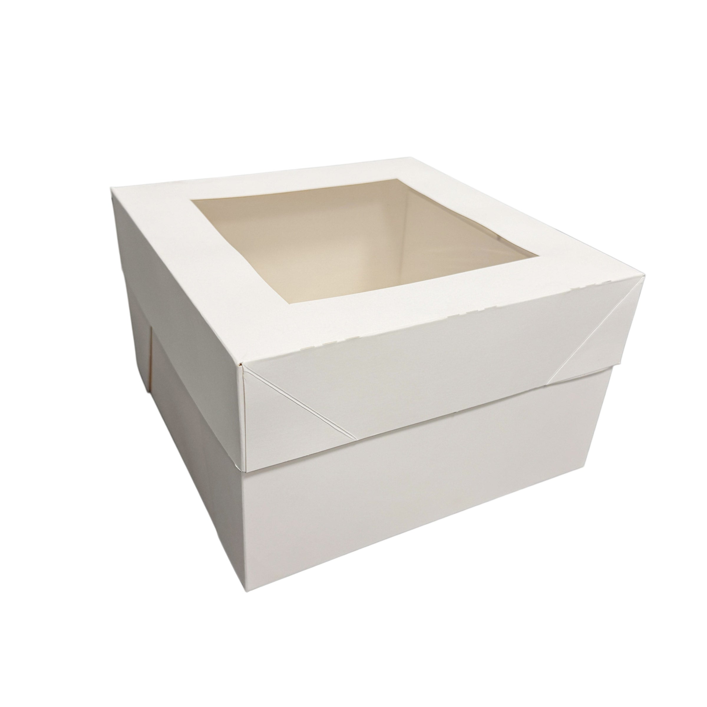 10x10x6inch Window Cake Box
