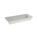 WCT6 White Corrugated Hot Dog Tray 210x70x36mm 600pcs