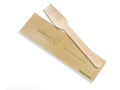 Wooden Fork Individually Wrapped