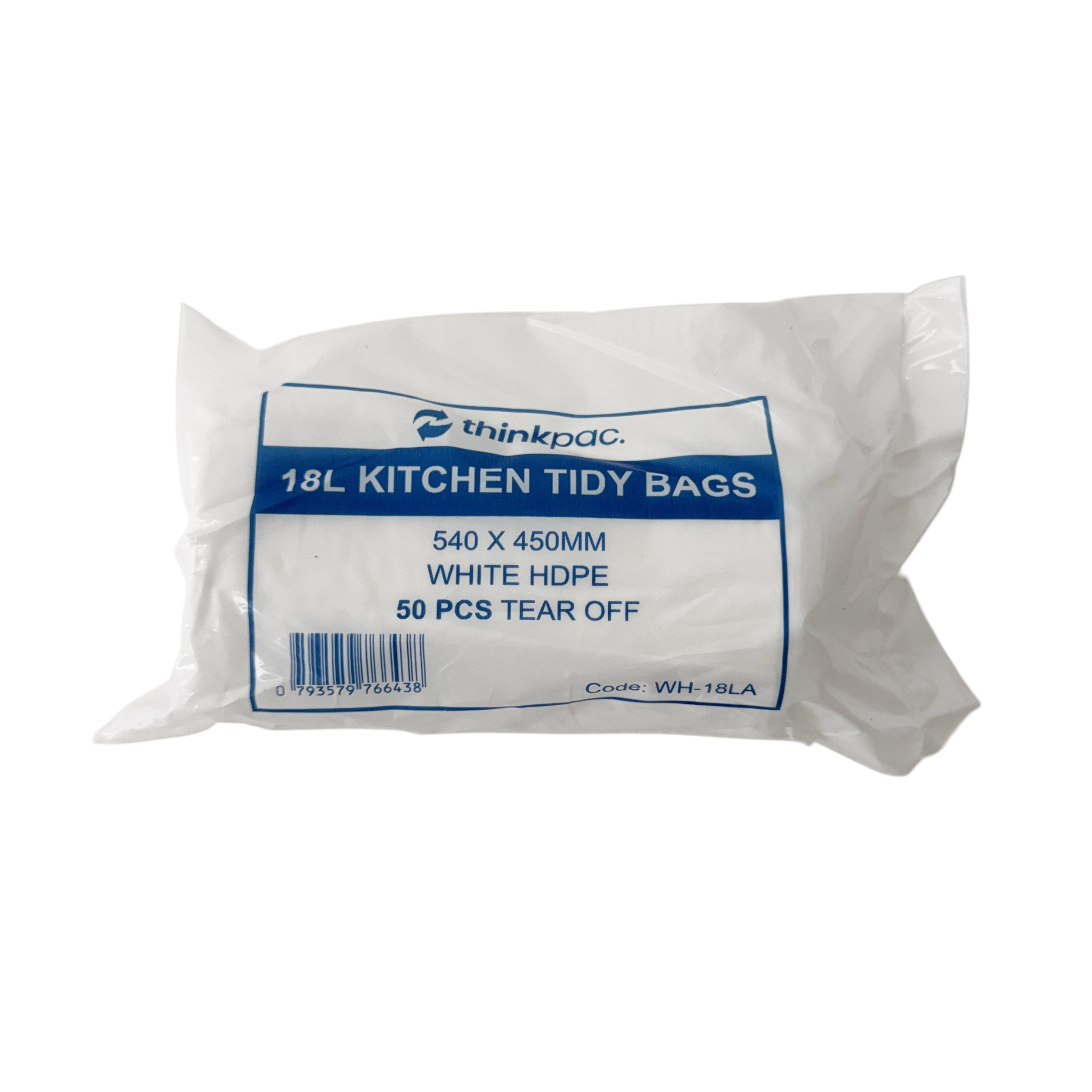 18L Bin Liners White 1000pcs