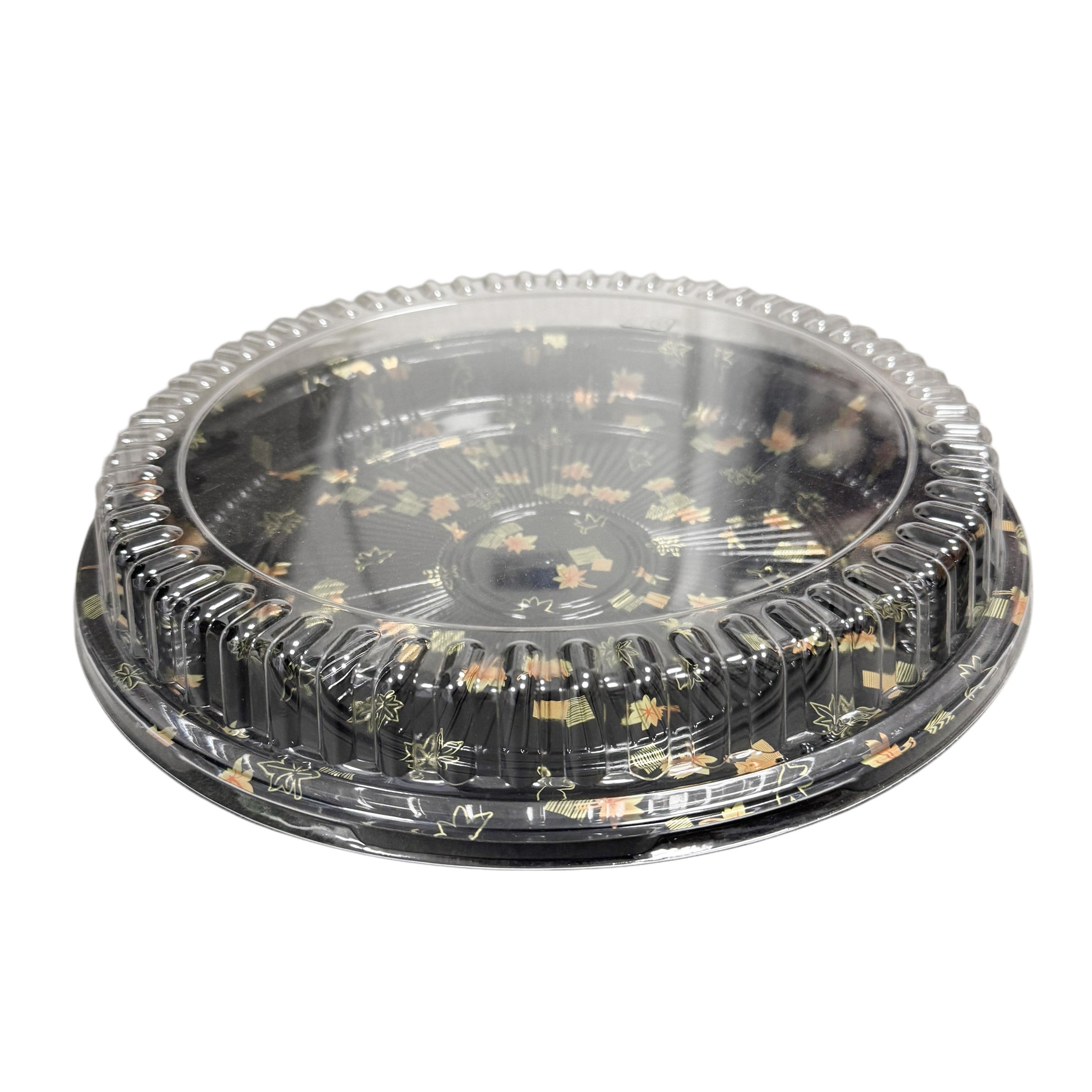 XYW-62 Round Sushi Tray W/ Lid 320x60mm 100pcs