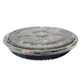 XYW-64 Round Sushi Tray W/ Lid 350x55mm 120pcs