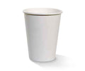 PE Coated Single Wall Coffee Cup White 12oz 90mm