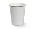 PE Coated Single Wall Coffee Cup White 6oz 80mm